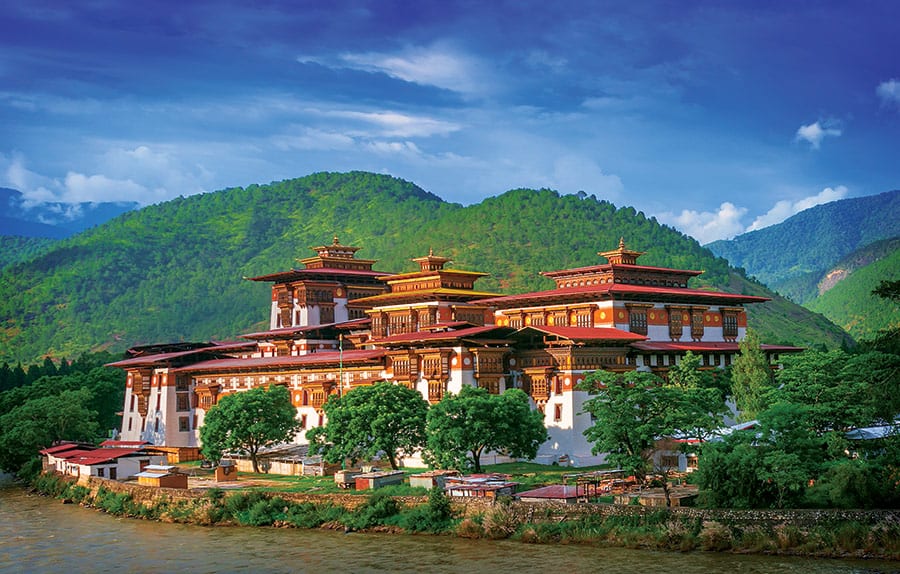 Bhutan &ndash; Punakha Dzong.