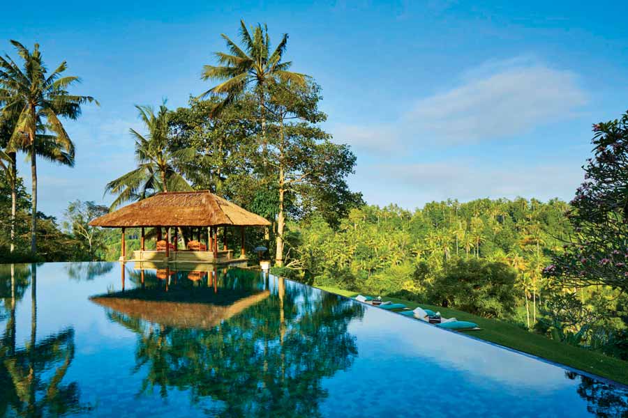 Romantyczny hotel Amandari, Bali Amandari na Bali